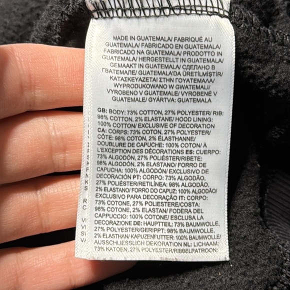 The North Face Jumbo Half Dome Green Hooded Sweatshirt Size Medium - Picture 9 of 10